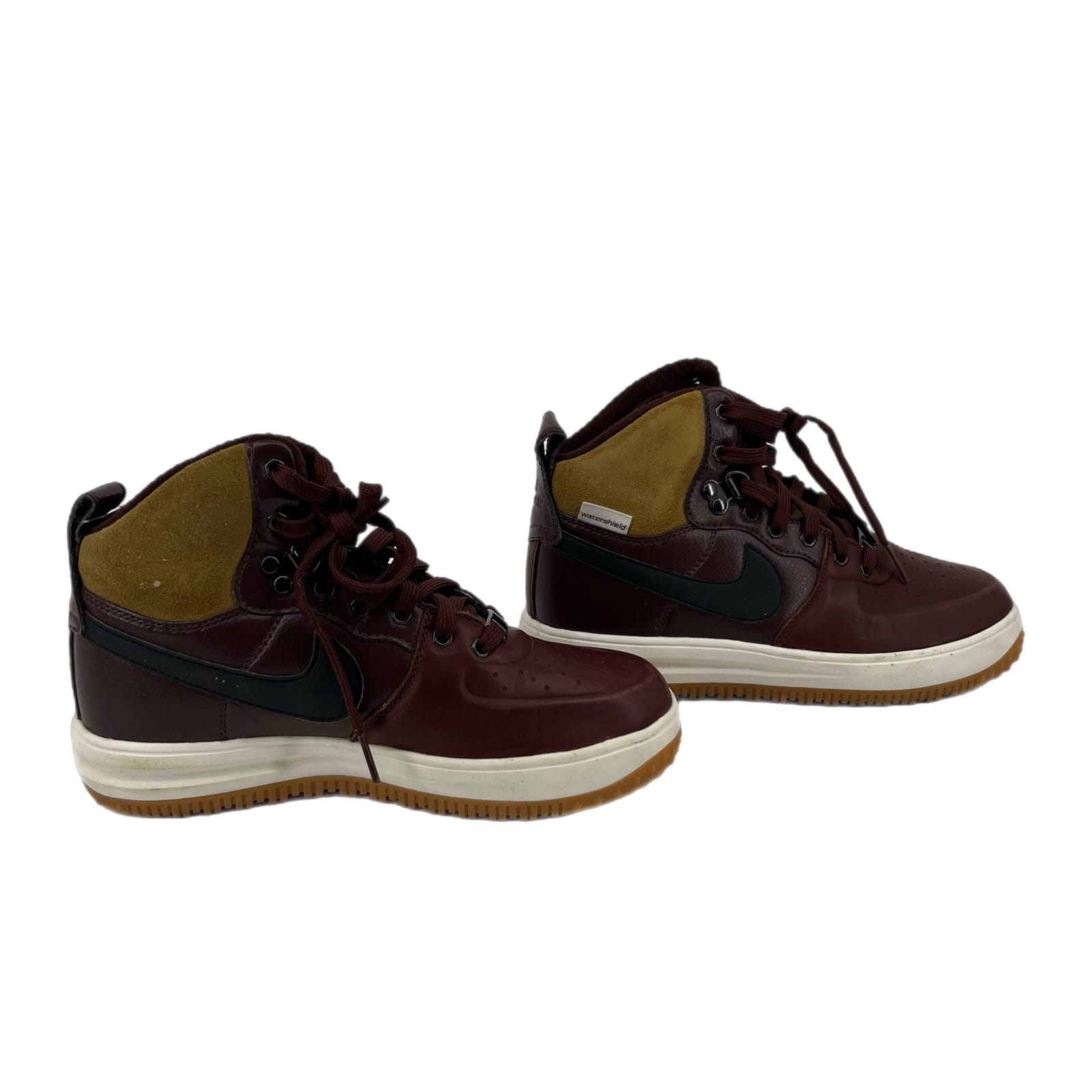 Nike Purple Synthetic Lace-Up Sneakers | Men’s Size 5